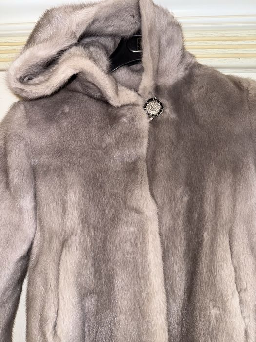 Шуба норковая для девочки 6-9