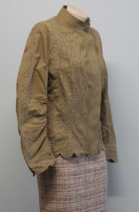 Jacheta Ermanno Scervino broderie anglaise bej marime 44