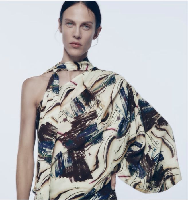 ZARA луксозна блуза
