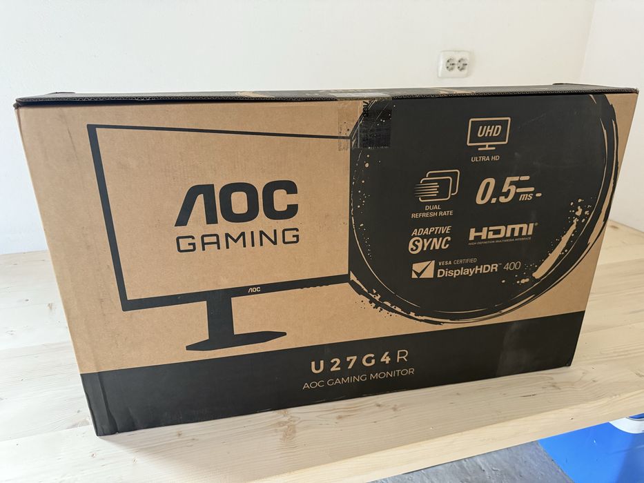 aoc gaming monitor u27g4R display hdr 400 nou sigilat