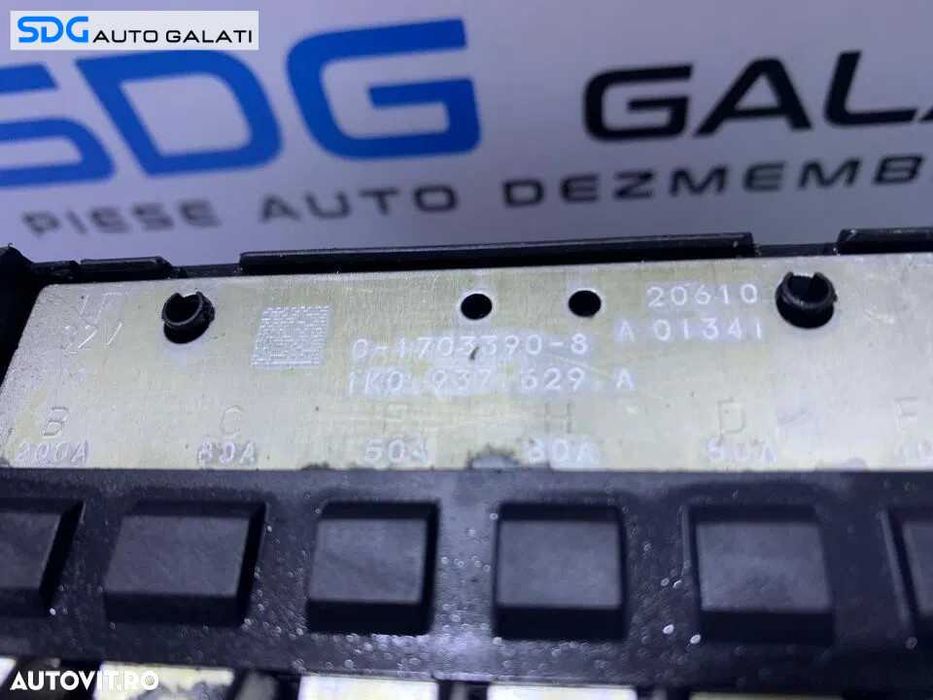 Panou Tablou Sigurante Volkswagen Golf 6 2009 - 2013 Cod 1K0937629A 1K0937125D 1K0 937 629 A 1K0 937 125 D [L7048]