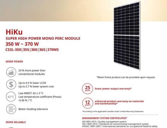 Panou fotovoltaic 410W Canadian Solar IEFTIN