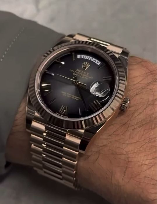 Ceas barbati automatic day-date ombre