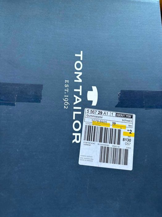 Дамски гумени ботуши TOM TAILOR