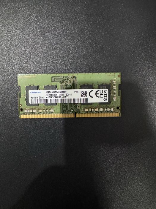 Продам ОЗУ ноутбука 4гб и процессор i3- 7100