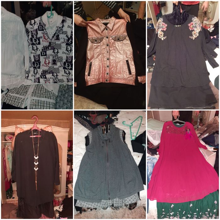 Кофты, платья, брюки, верхняя одежда (50-62)