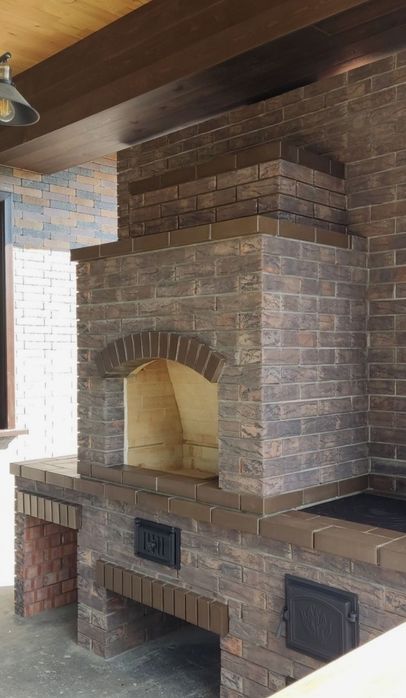 Комплекс мангал, печь казан