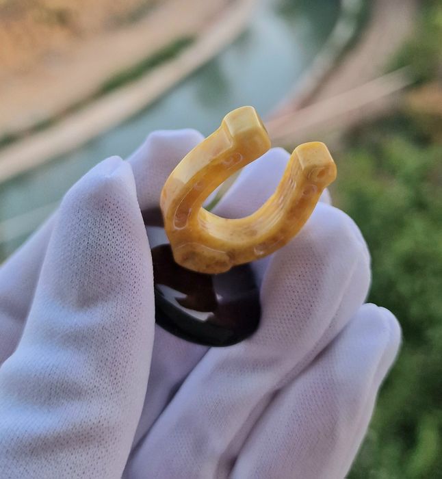 Янтарь. Фигура Подкова.