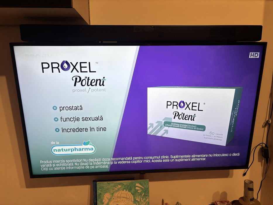 TV UHD LG 4K 43UP7703 + suport perete