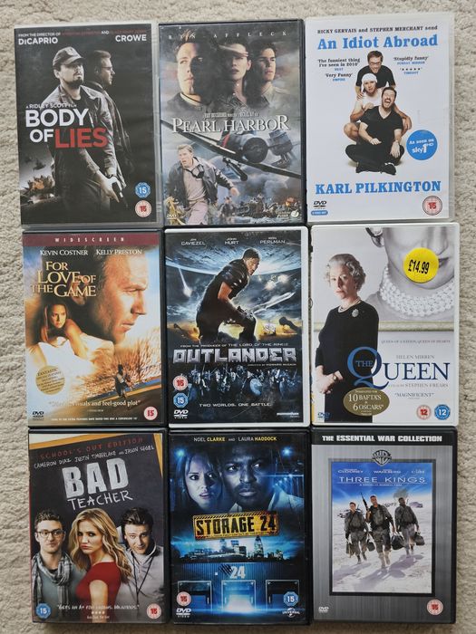 Оригинални  DVD  от лична колекция на Английски език