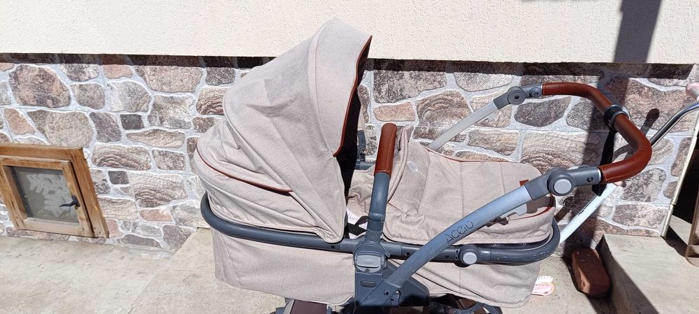 Carucior transformabil 3in1 Coccolle Acero Bej