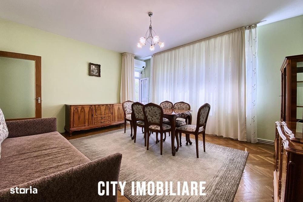 Apartament 3 camere, decomandate, S 100 mp, garaj, str. Hajdeu.