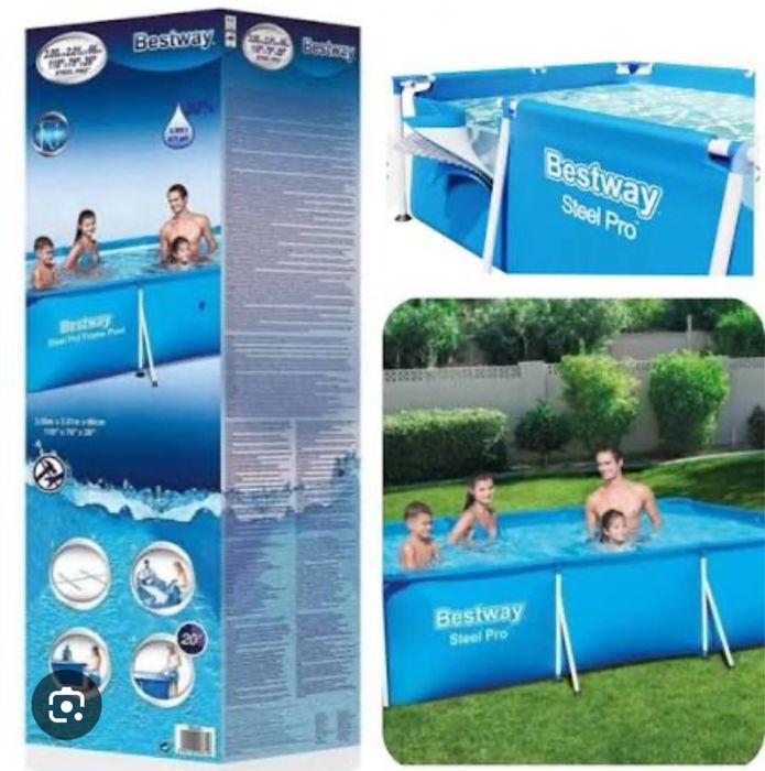 Продам каркасный бассейн Bestway Stell PRO