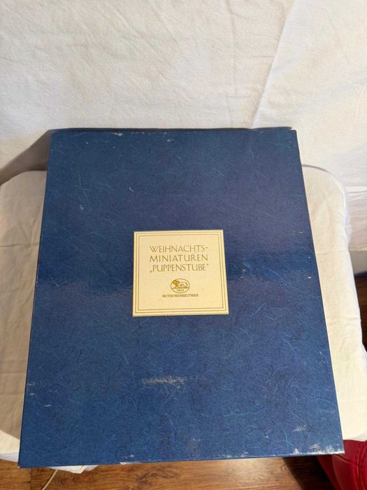 Set miniaturi porțelan Hutschenreuther Weihnachts-Miniaturen