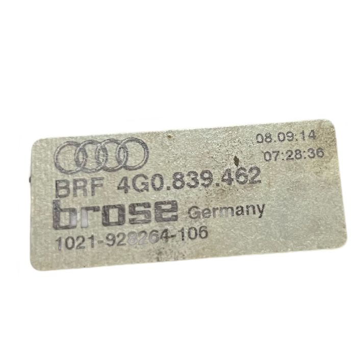 Macara Geam Dreapta Spate Audi A6/S6 Iv Saloon 4G2, C7, 4Gc 2010 - 201
