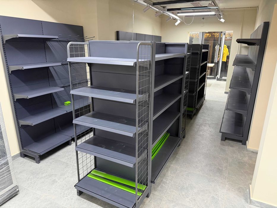 Металл стеллажлар | ТАЙЁРИ БОР | Савдо стеллажлари