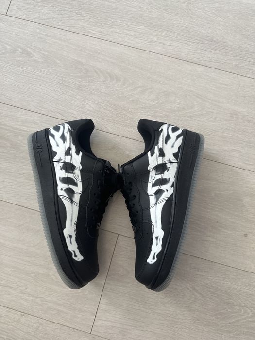 Af1 skeleton black