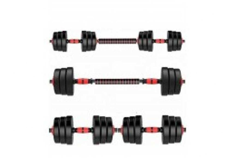 Тренировъчен комплект – тежести, лост и принадлежности.