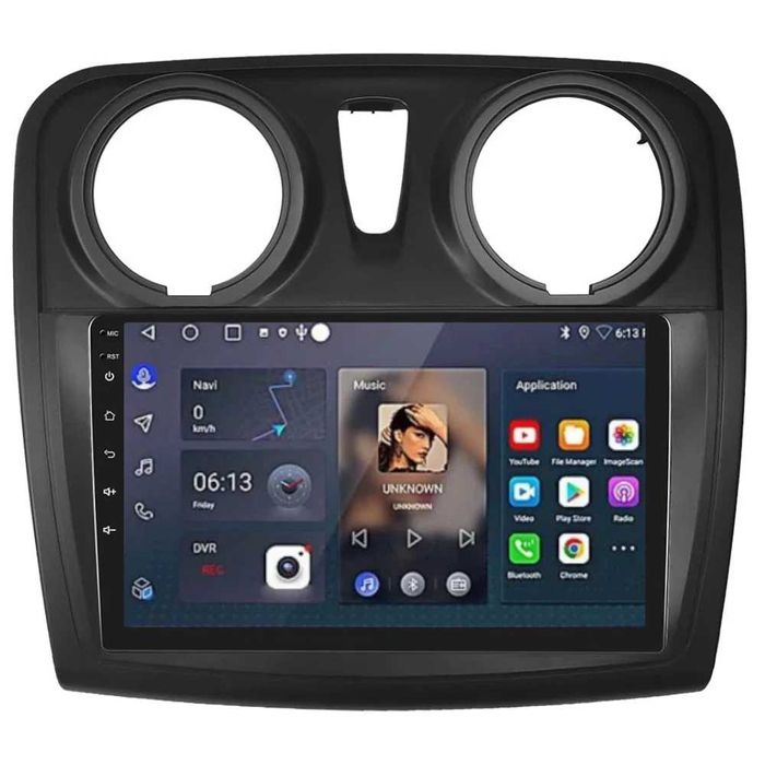 Navigatie Dacia Logan 2 Sandero 2 2012-2019 9 inch 1GB 32GB 4 Core