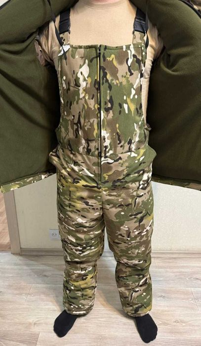 Бушлат мультикам теплый