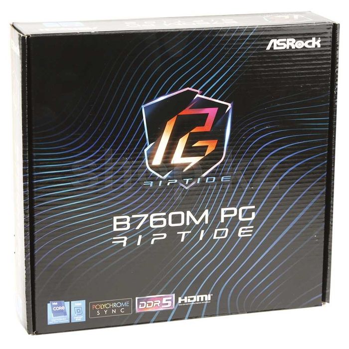 Новая Материнская плата ASRock B760M PG Riptide, LGA1700