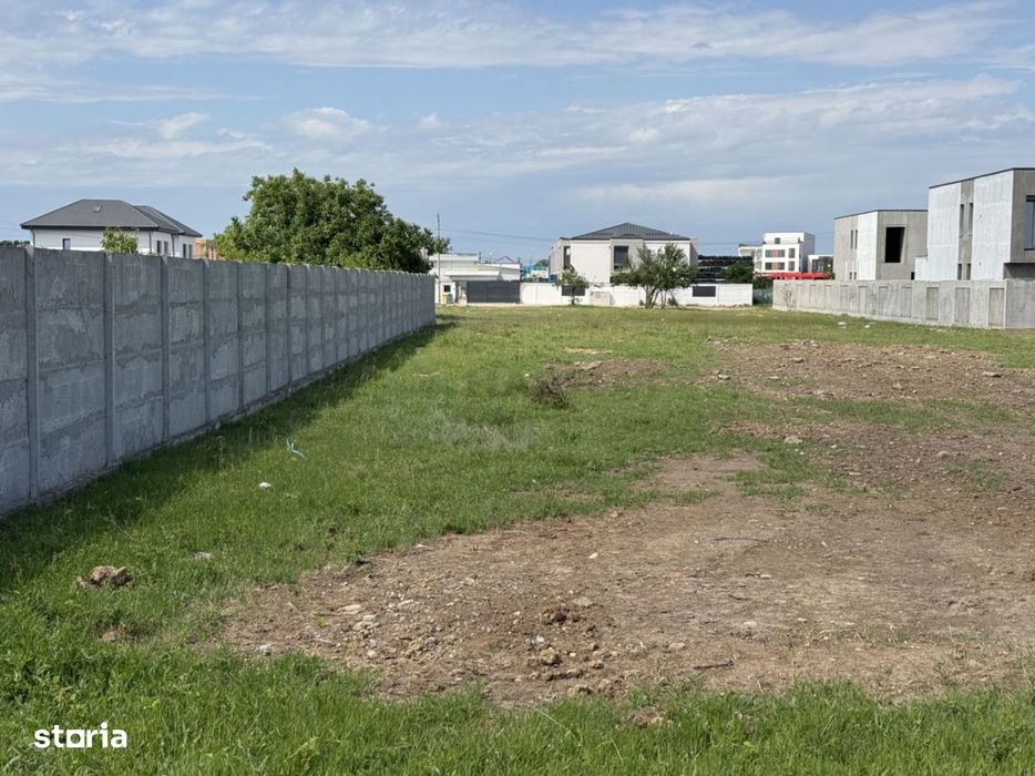 Teren intravilan 1.500 mp în Tunari – dublă deschidere, ideal pentru d