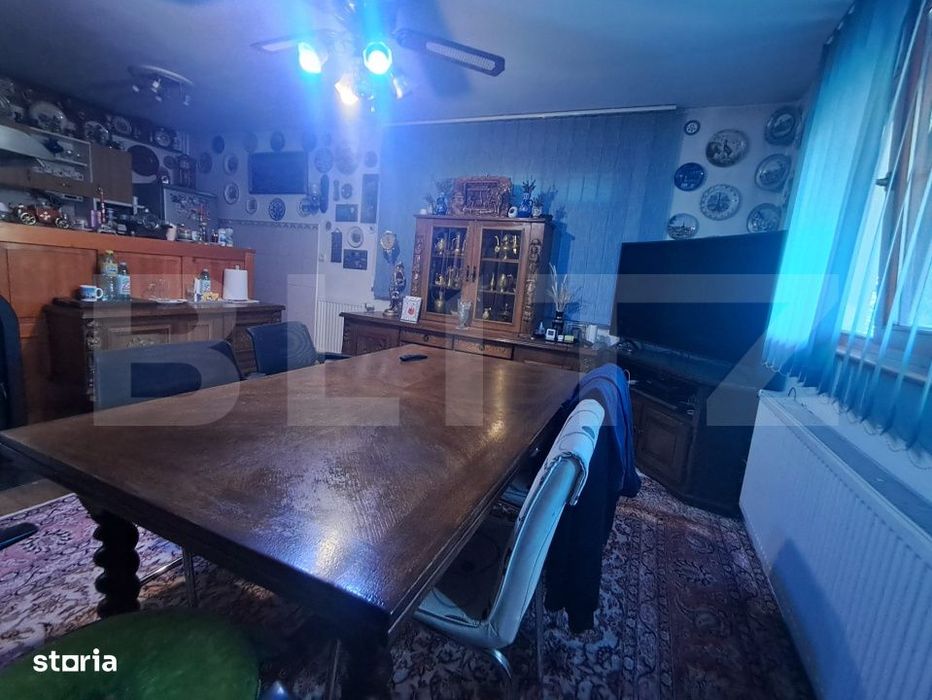 Casa individuala P+1, 180 mp, teren 1.050 mp si livada, zona Dumbravio