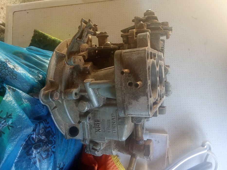 Радиатор, карбюратор, генератор