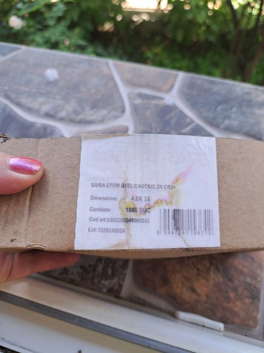 Saiba EPDM oțel/ cauciuc ZN CR 3+