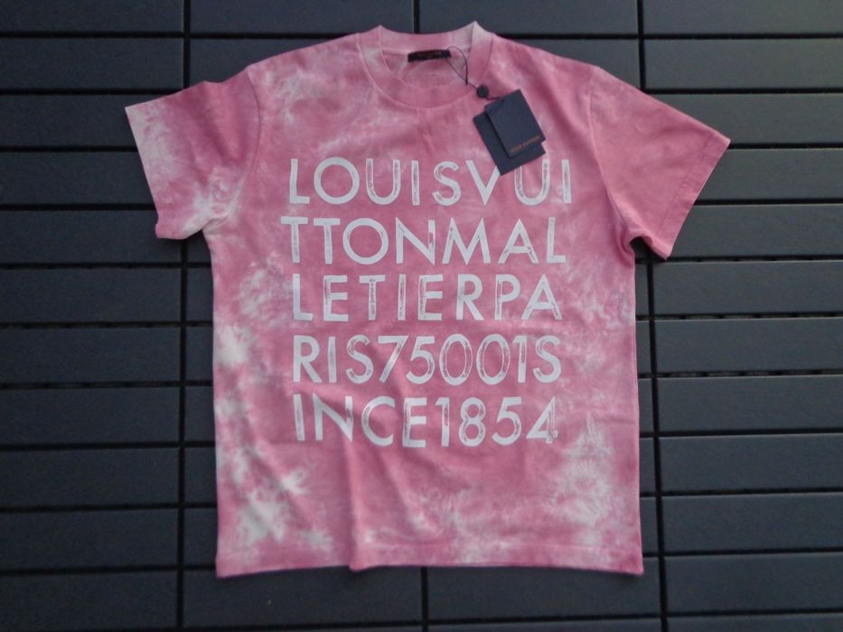 Мъжка тениска Louis Vuitton Tie Dye Printed T shirt