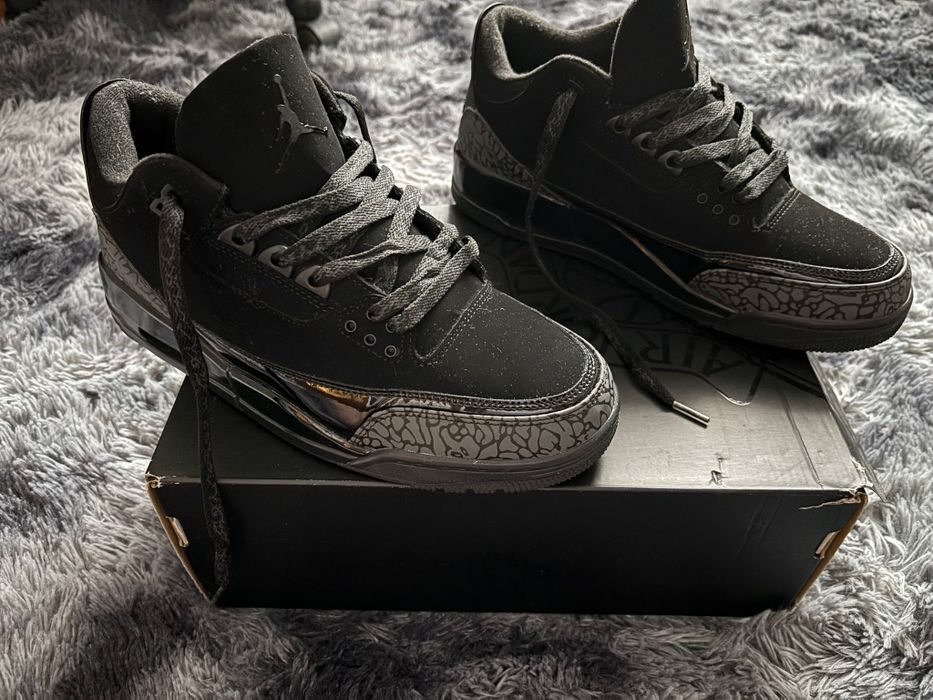 Air JORDAN 3 "Black Cat" Quality