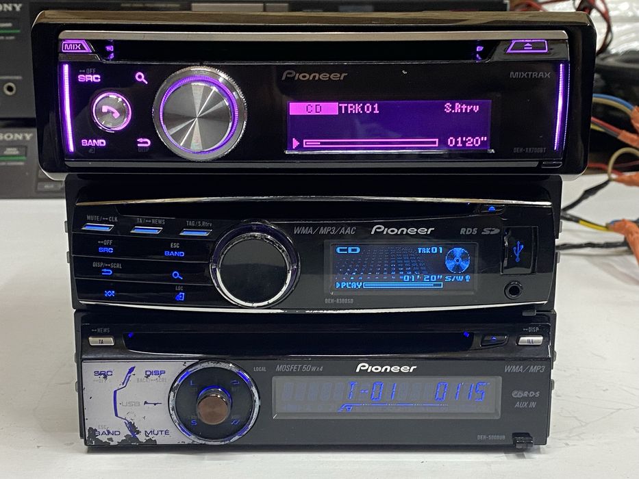 Cd player auto Pioneer de top