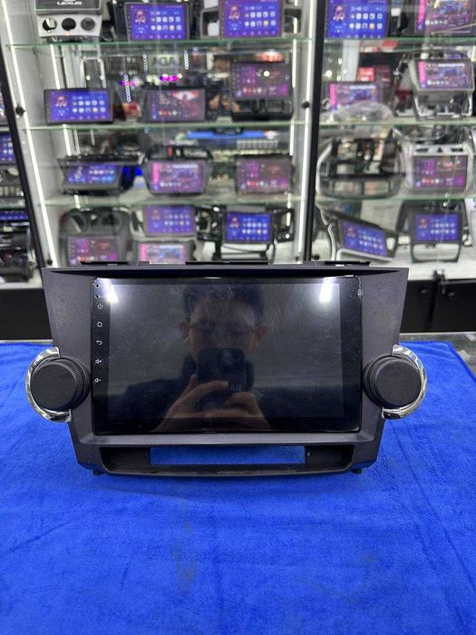 Штатная магнитола Андройд Toyota highlander хайлендер РАССРОЧКА