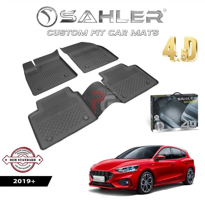 Гумени стелки за Ford Focus 4 SD-HB 2019+ (Форд Фокус)