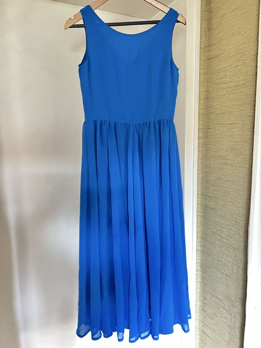 Синя дамска рокля