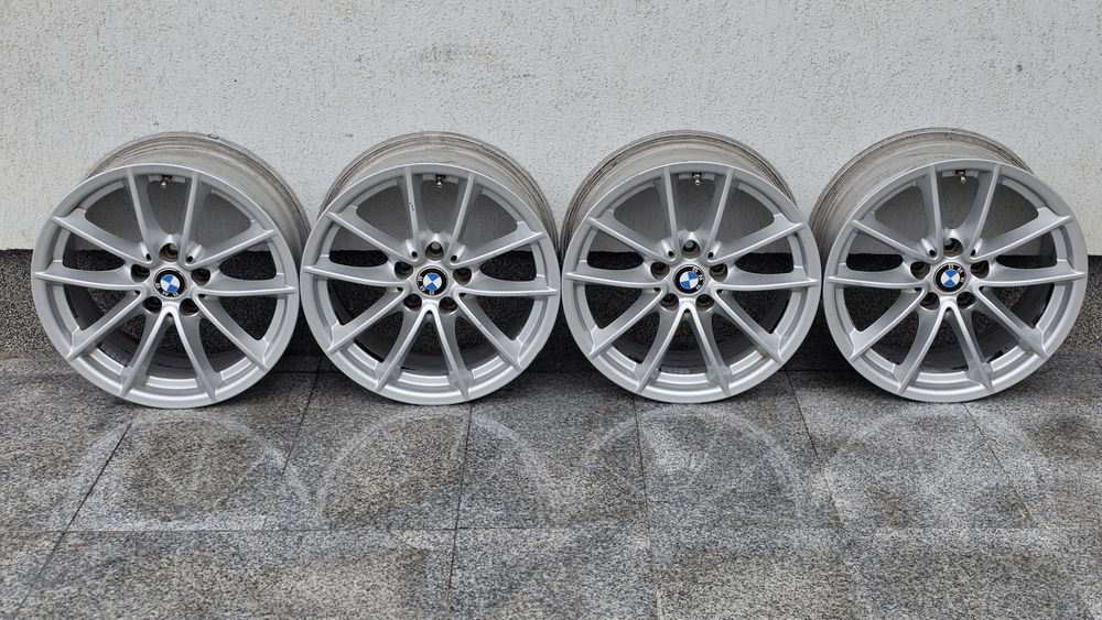 Set 4 jante roti aliaj 17 inch BMW 5 G30 G31 style 618 cod 6868217