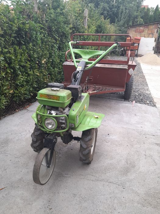 Мотофреза с ремарке