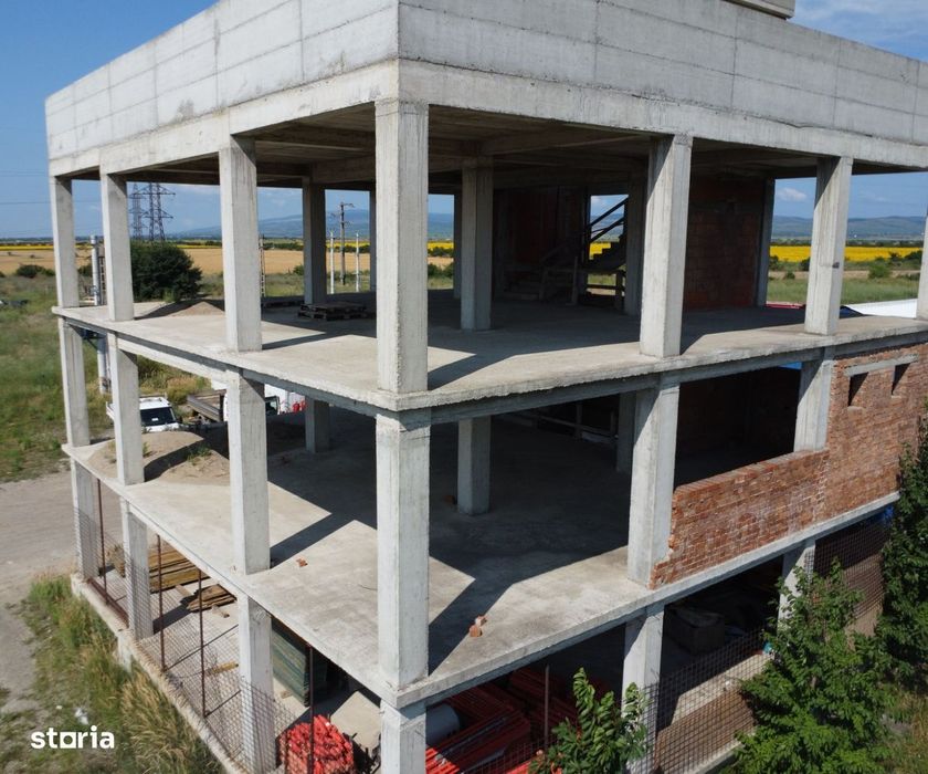 Construcție 2023 , P+2 | 735 mp | E85 | Acces TIR | Comision 0%