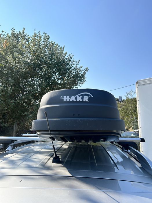Автобокс / Кутия за багаж Hakr Magic Line 320 (Сив мат) - Като нов!