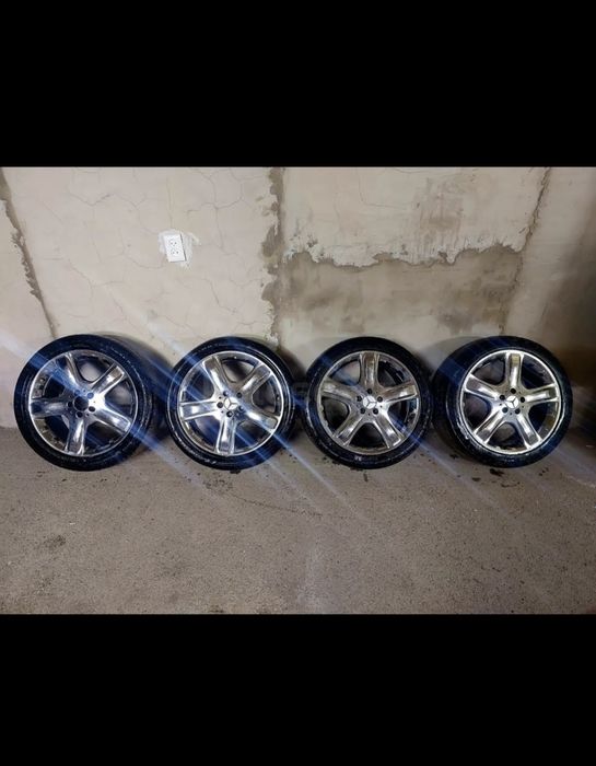 Диски с покрышками на мерс