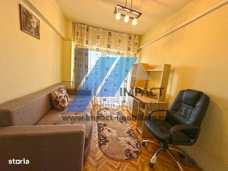 3 camere decomandate,mobilat,etaj 4/6, suprafata 90 mp, Centru, Mercur