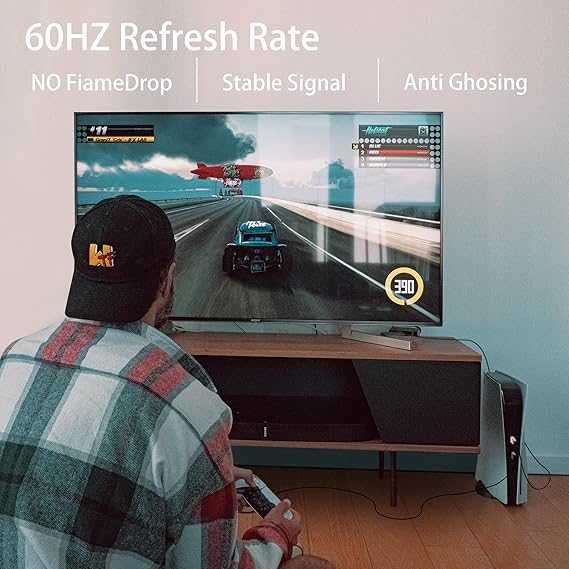 FeizLink 4K оптичен HDMI кабел - 50 фута, 18Gbps HDR10 HDCP2.3 3D