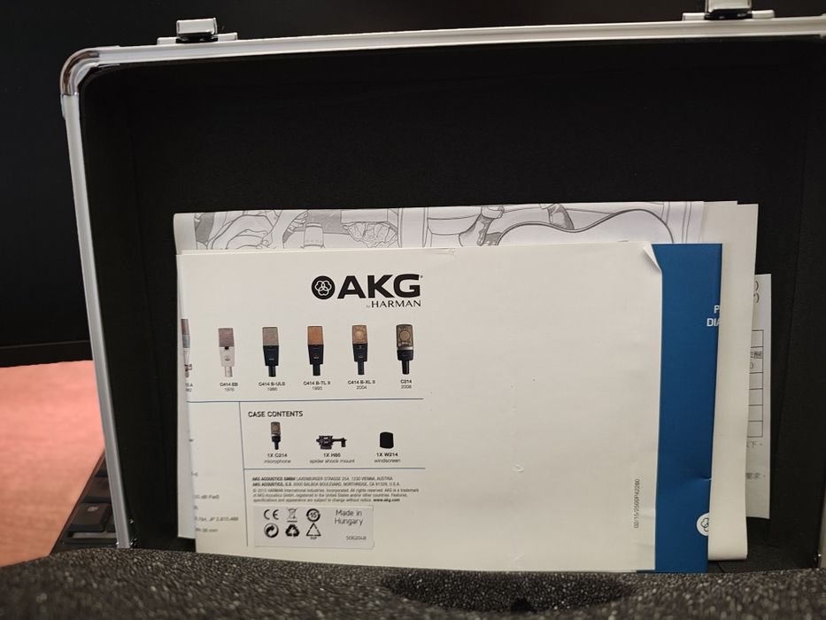 Microfon Studio AKG C214