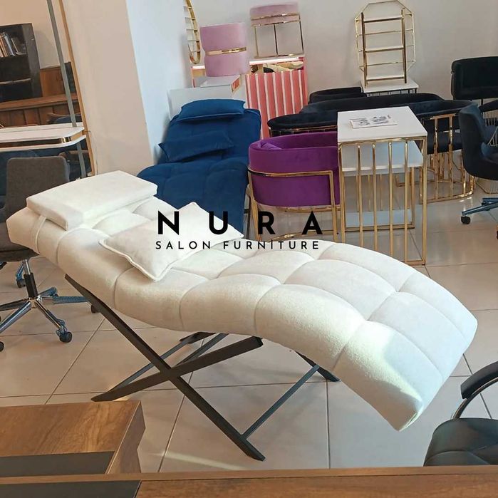 Легло за мигли + стол с механизъм -Безплана доставка