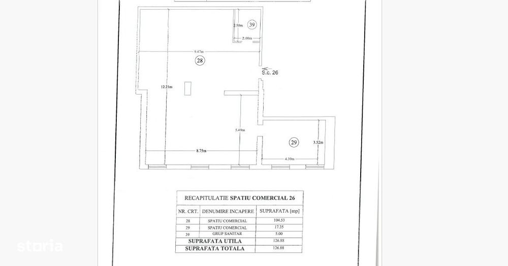 Spatiu medical de vanzare – Hub Medical, Smardan