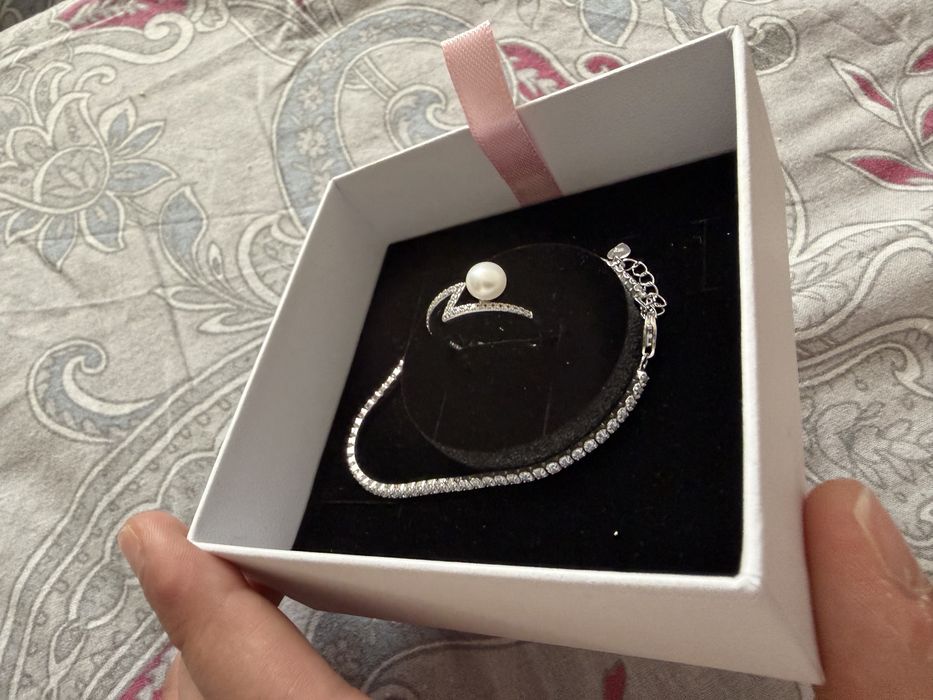 Set Pandora original inel + brățară