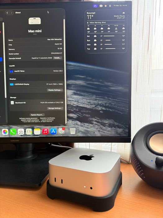 Mac Mini M4 256GB 16GB RAM