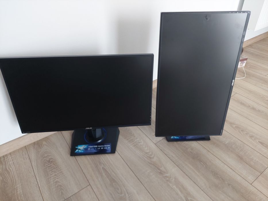 Monitoare Asus 24 inch (doua bucati 1100 lei)