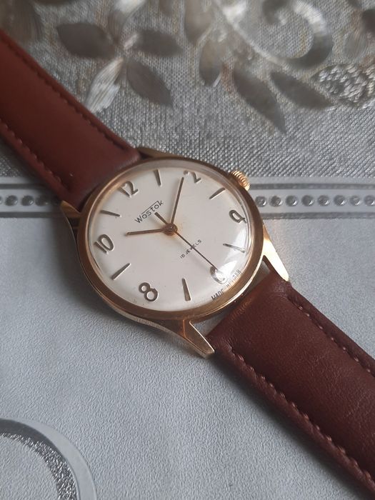 Позолоченные часы Восток-Ау10