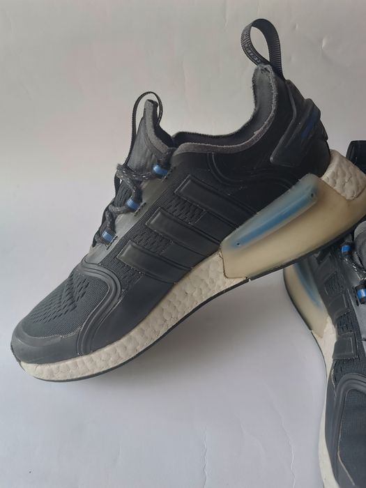 Оригинални мъжки обувки маратонки Адидас Adidas NMD_V3 Черно тъмносиньо  мрежа летни